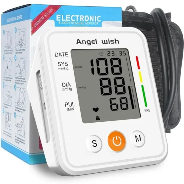 Máy đo huyết áp điện tử Angel Wish (Mỹ ) - Công nghệ cảm biến chính xác cao